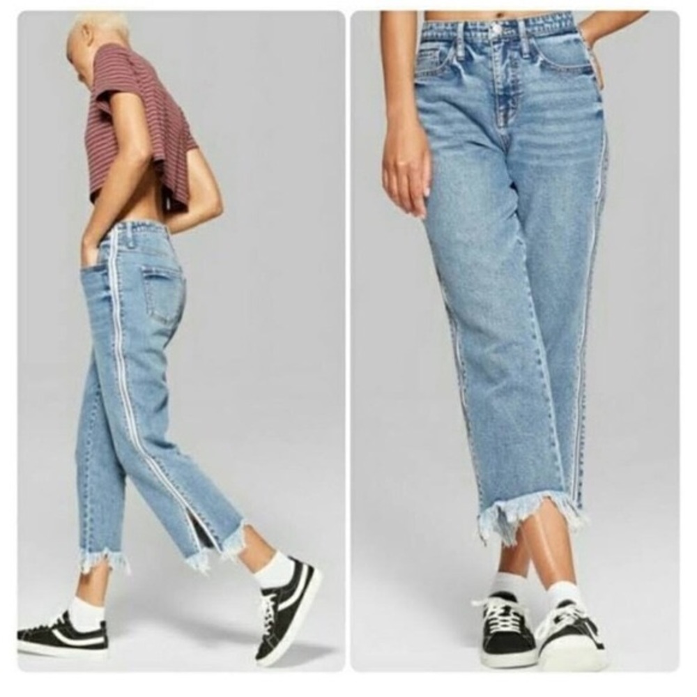 Wild fable side zipper jeans